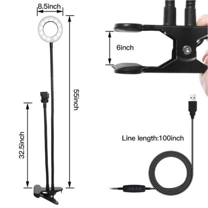 Selfie Ring Light with Cell Phone Holder