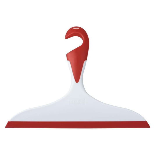 Loano Red Chili Bathroom Squeegee with Hook by Wenko