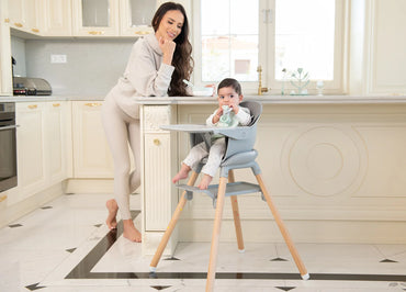 Woody Grey Highchair 6in1