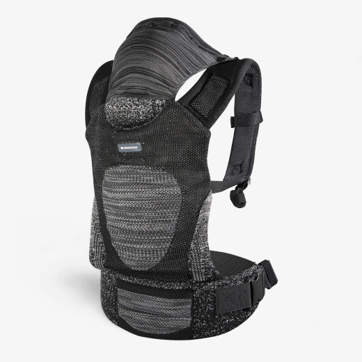 Hoody Fly knit Black Carrier
