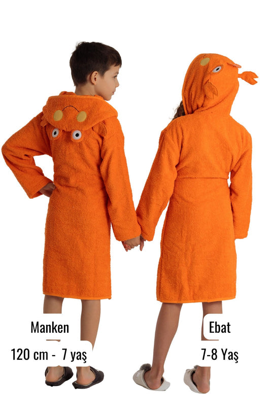 Crab Bathrobe kids