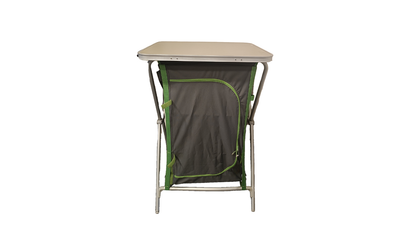 Camping shelf with interion space for optimal storage by Crivit