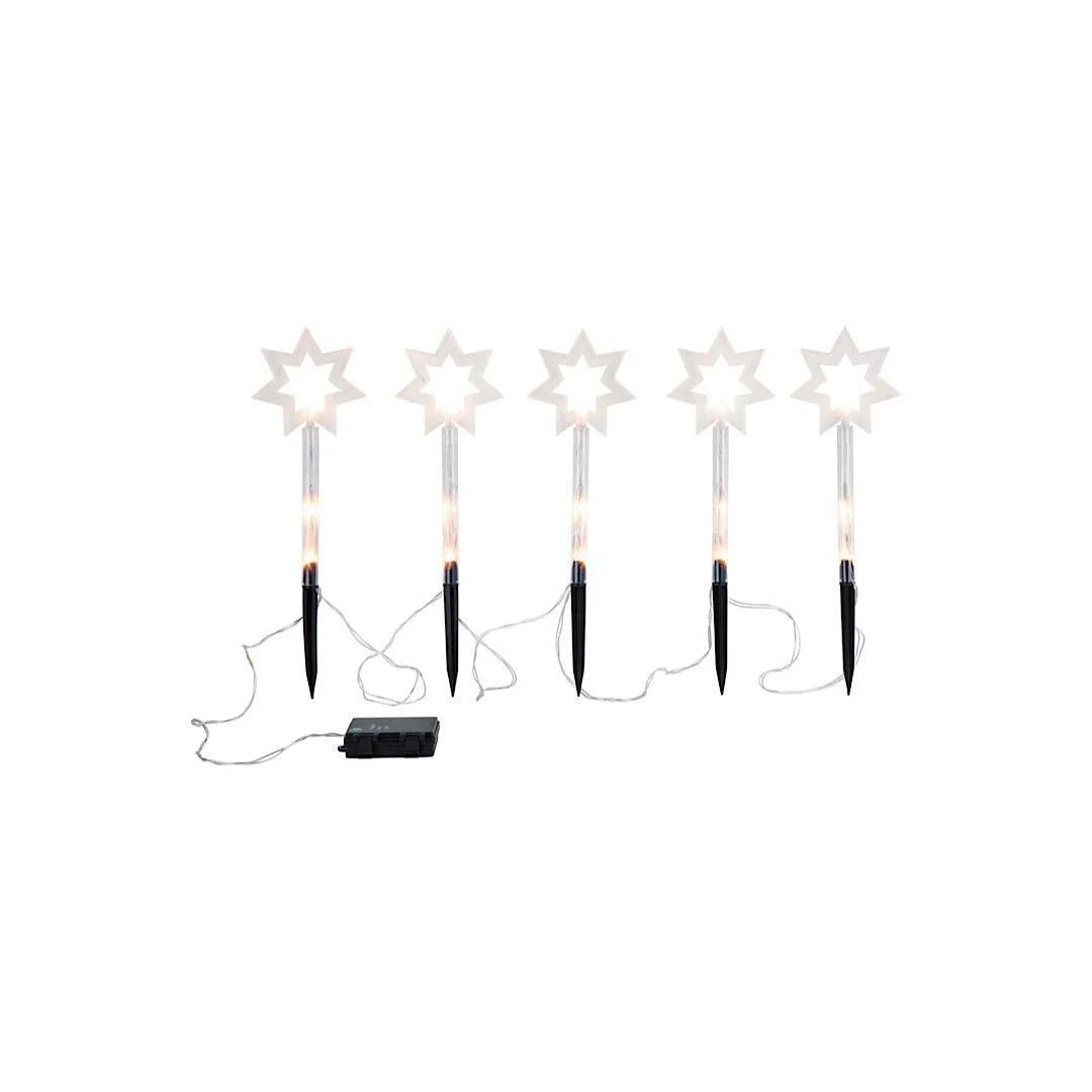 Livarno Home Decorative 7-Pointed Star Led Light Sticks – Klaptap