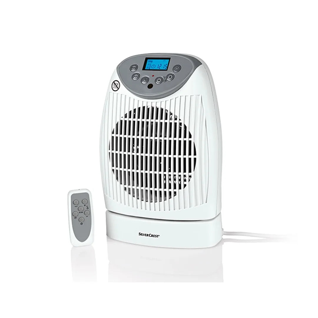 Silvercrest Fan Heater With Remote Control Klaptap