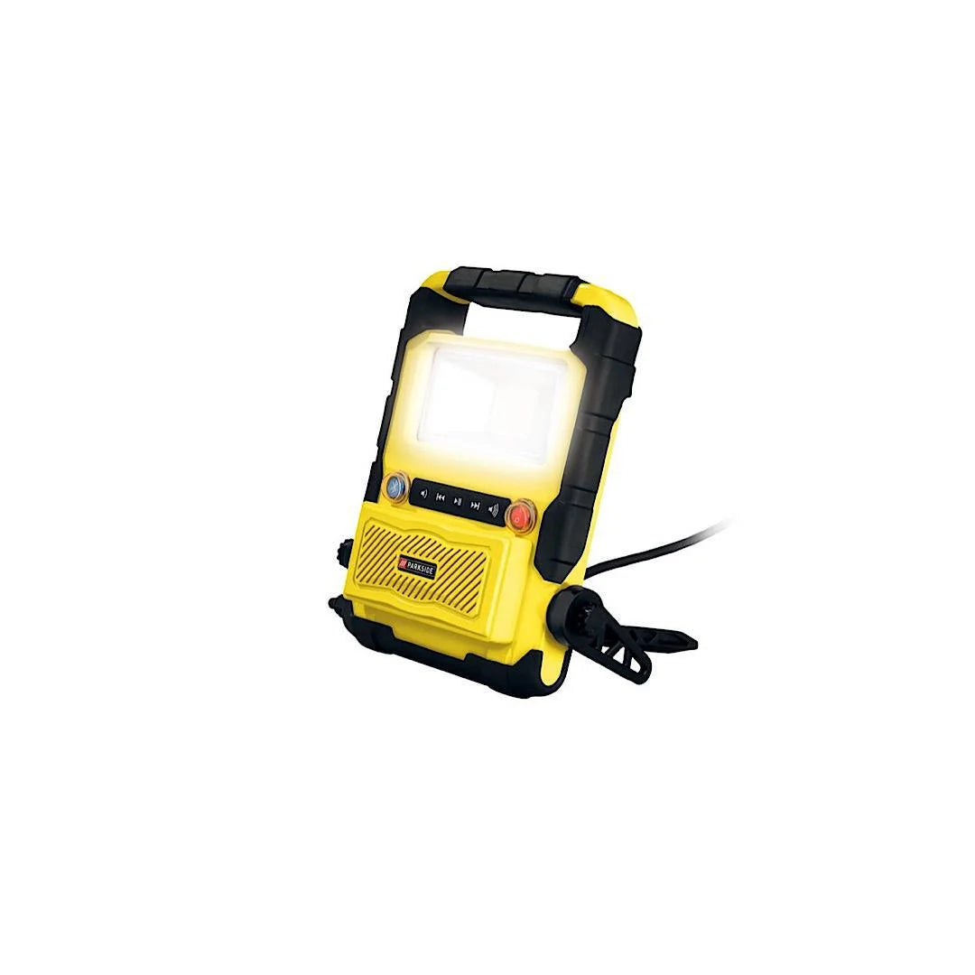 Parkside Led Light With Bluetooth Speaker PAS 25 A1 Klaptap