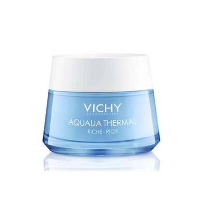 Vichy Aqualia Thermal Face Moisturizing Rich Cream for Dry Skin / 50ml