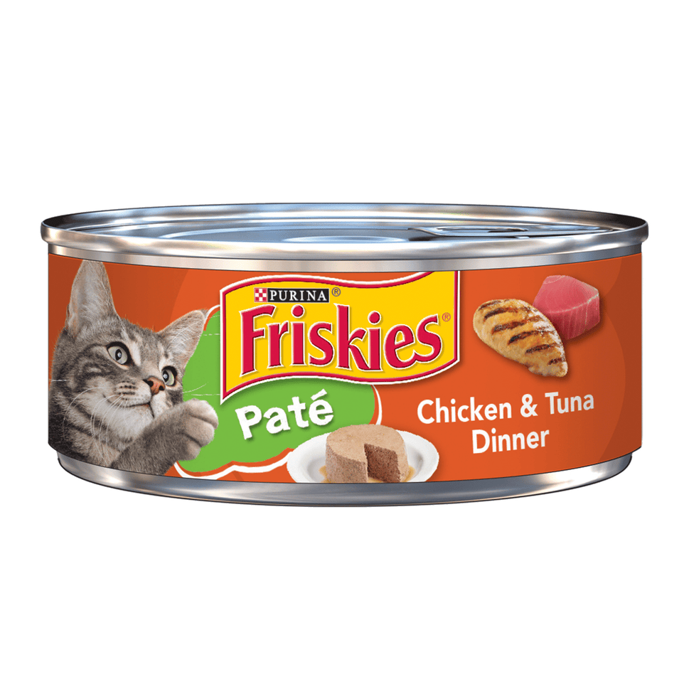 Friskies Pate Chicken & Tuna Dinner / 156g