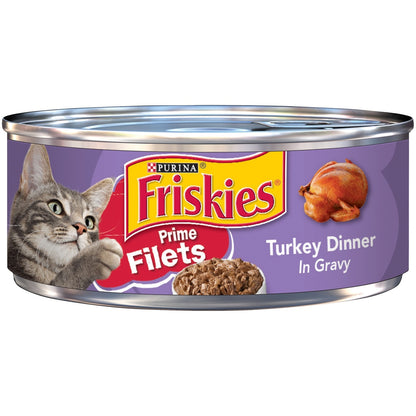 Friskies Prime Fillets Turkey Dinner / 156g